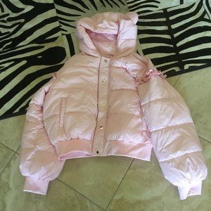 Dolls Kill Miss Candyholic Bear ear jacket size XL New